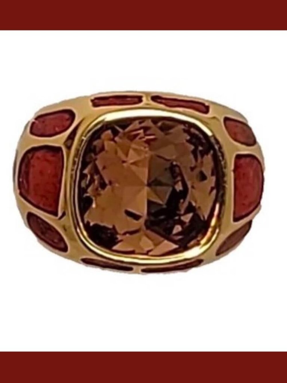 Joan Rivers Cocktail Ring